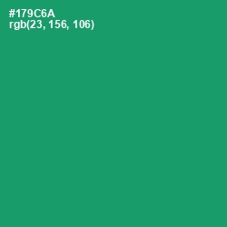 #179C6A - Elf Green Color Image