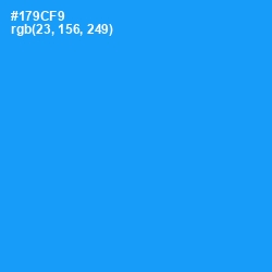 #179CF9 - Dodger Blue Color Image