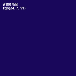 #18075B - Tolopea Color Image