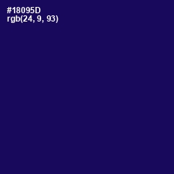 #18095D - Gulf Blue Color Image