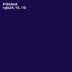 #180A4A - Tolopea Color Image