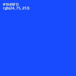 #184BFD - Blue Ribbon Color Image