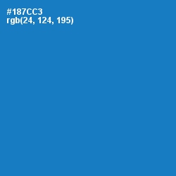 #187CC3 - Lochmara Color Image