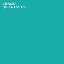 #18ACAA - Eastern Blue Color Image