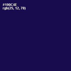 #190C4E - Tolopea Color Image