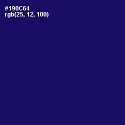 #190C64 - Arapawa Color Image