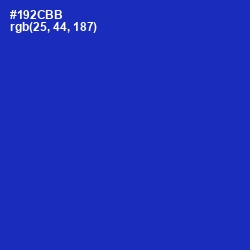 #192CBB - Persian Blue Color Image