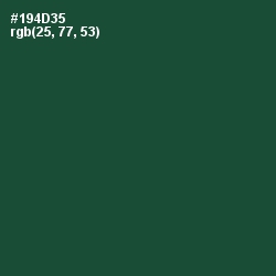 #194D35 - Te Papa Green Color Image