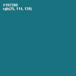 #197280 - Blue Lagoon Color Image
