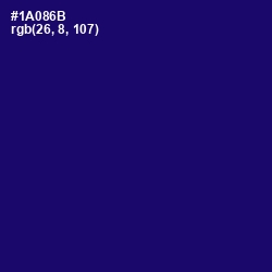 #1A086B - Arapawa Color Image