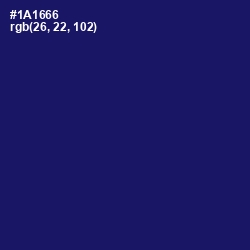 #1A1666 - Lucky Point Color Image