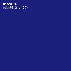 #1A1F7B - Deep Koamaru Color Image