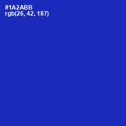 #1A2ABB - Persian Blue Color Image