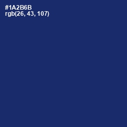 #1A2B6B - Biscay Color Image