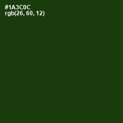 #1A3C0C - Palm Leaf Color Image