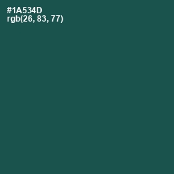 #1A534D - Eden Color Image