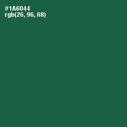 #1A6044 - Green Pea Color Image