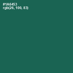 #1A6453 - Green Pea Color Image