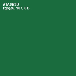 #1A6B3D - Fun Green Color Image