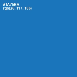 #1A75BA - Denim Color Image