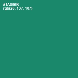 #1A896B - Elf Green Color Image