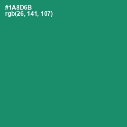 #1A8D6B - Elf Green Color Image