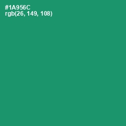 #1A956C - Elf Green Color Image