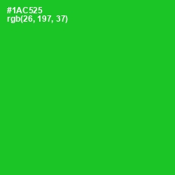 #1AC525 - Green Color Image