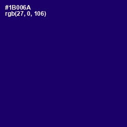 #1B006A - Arapawa Color Image