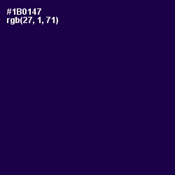 #1B0147 - Tolopea Color Image