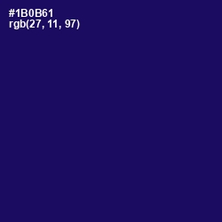 #1B0B61 - Arapawa Color Image