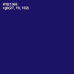 #1B1366 - Lucky Point Color Image