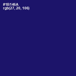 #1B146A - Lucky Point Color Image