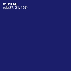 #1B1F6B - Lucky Point Color Image