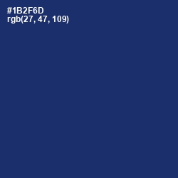 #1B2F6D - Biscay Color Image