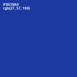 #1B39A0 - Persian Blue Color Image