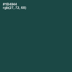 #1B4844 - Eden Color Image