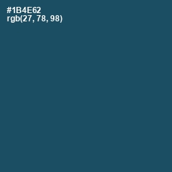 #1B4E62 - Chathams Blue Color Image