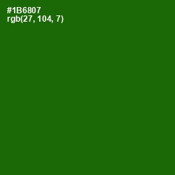 #1B6807 - Japanese Laurel Color Image