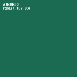 #1B6B53 - Green Pea Color Image