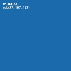 #1B6BAC - Denim Color Image