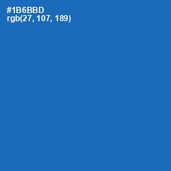 #1B6BBD - Denim Color Image