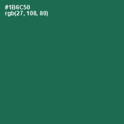 #1B6C50 - Green Pea Color Image