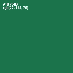#1B734B - Jewel Color Image
