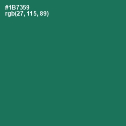 #1B7359 - Watercourse Color Image