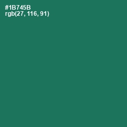 #1B745B - Watercourse Color Image