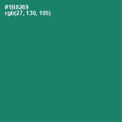 #1B8269 - Elf Green Color Image