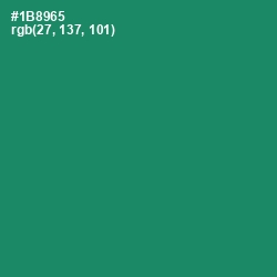 #1B8965 - Elf Green Color Image