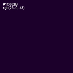 #1C002B - Black Rock Color Image
