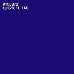 #1C0B72 - Deep Koamaru Color Image